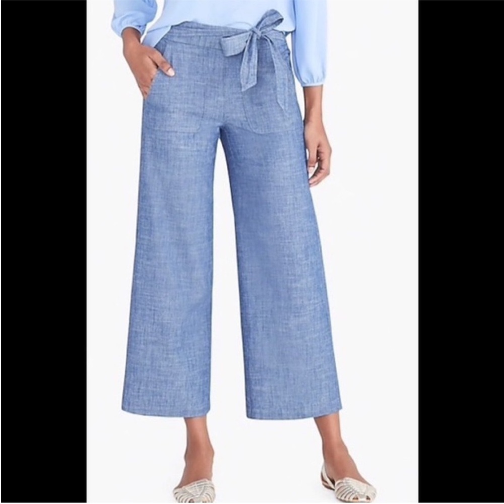 J. Crew wide leg pants 2